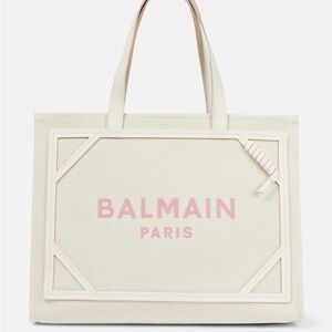 Balmain Paris Cream B Army 42 Tote Bag